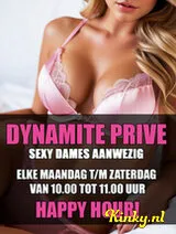 Dynamite Prive - Gastvrouw gezocht